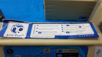 Lot of 4 Sizewise SW-AMP Dynamic Alternating Mattress Pumps