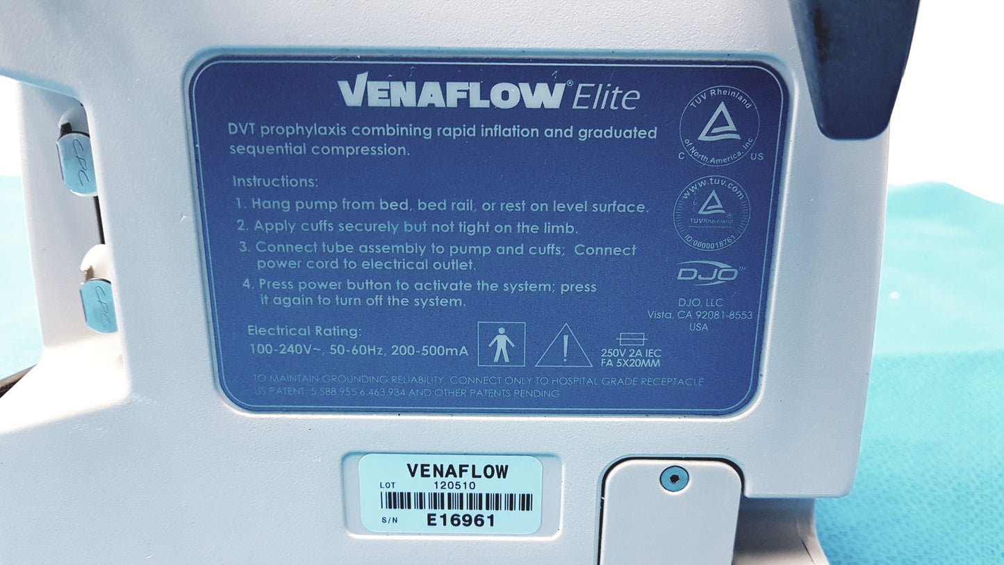 Lot of 2 Aircast VenaFlow Elite Vascular System