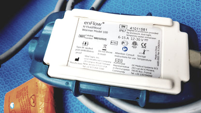 Lot of 3 GE Medical System Enflow 121 IV Fluid Warmer Model 100