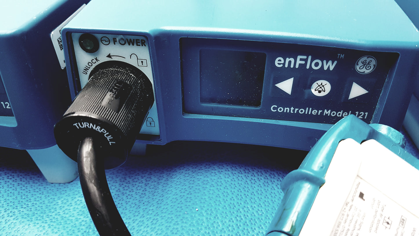 Lot of 3 GE Medical System Enflow 121 IV Fluid Warmer Model 100