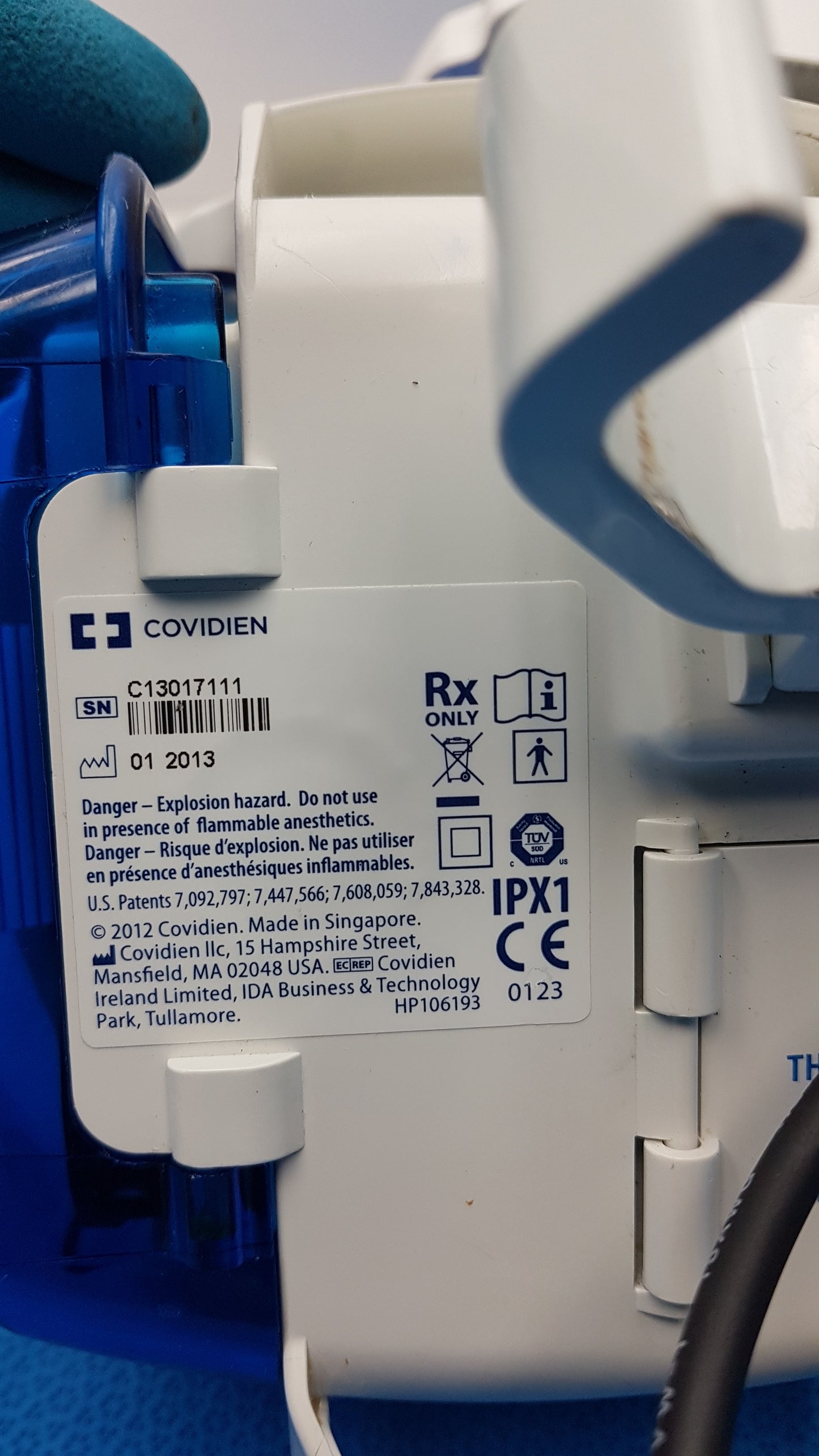 Lot of 6 Covidien Enteral Feeding Pumps With Power Supply