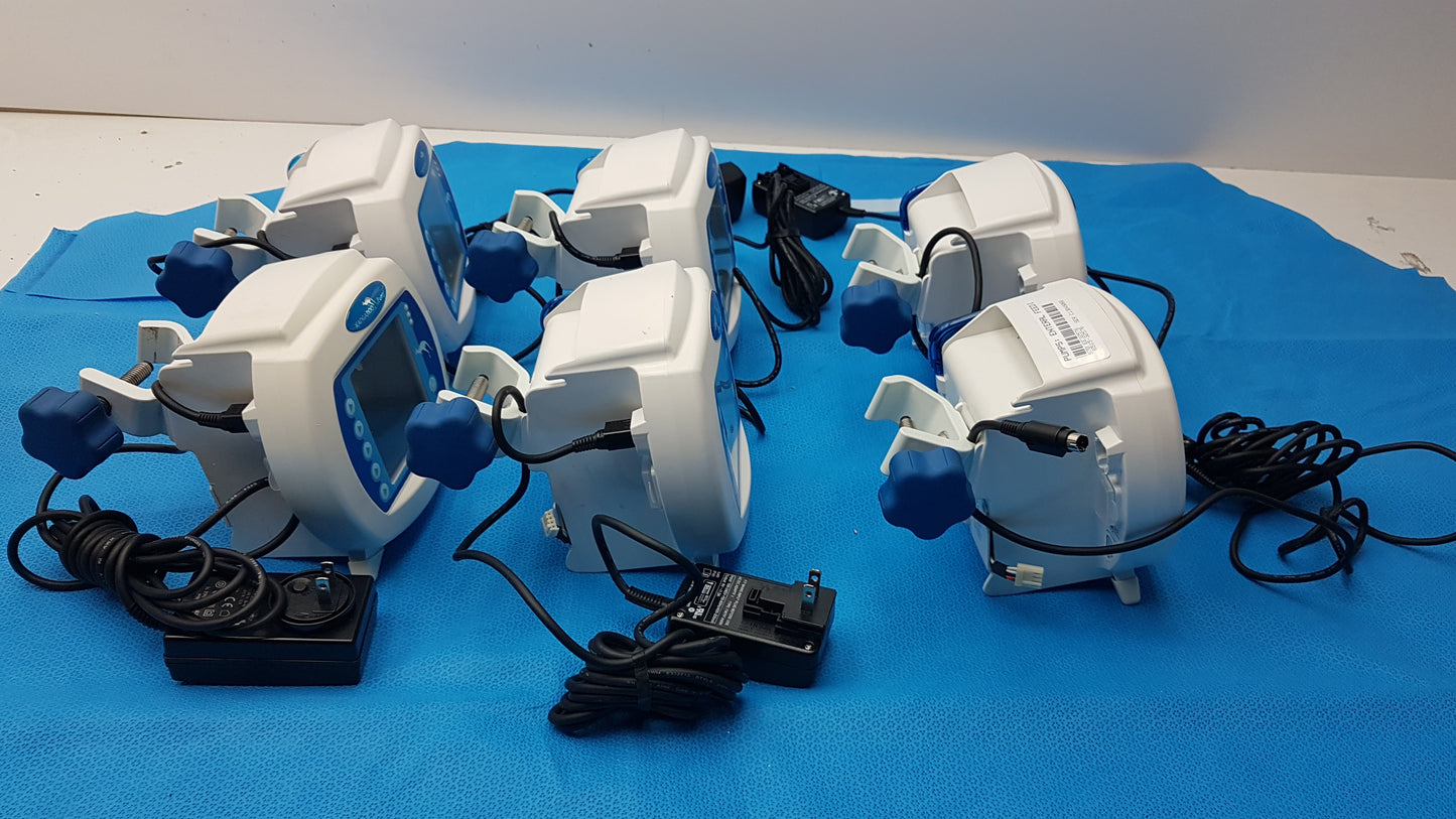 Lot of 6 Covidien Enteral Feeding Pumps With Power Supply