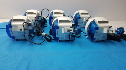 Lot of 6 Covidien Kangaroo Enteral Feeding Infusion Pumps With Power Supplies