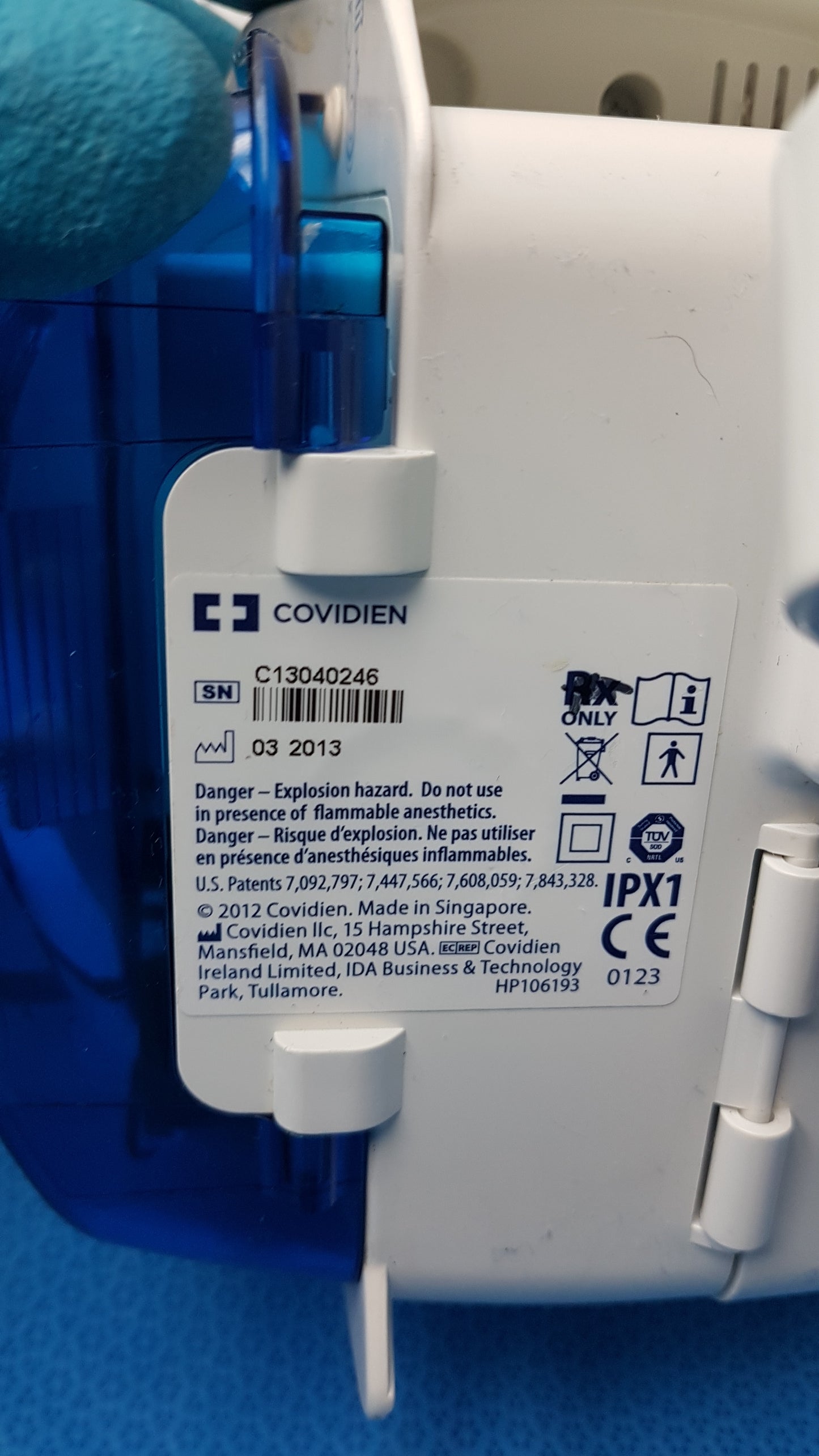 Lot of 6 Covidien Kangaroo Enteral Feeding Infusion Pumps With Power Supplies