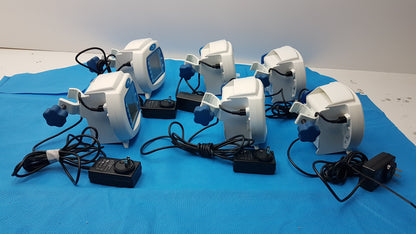 Lot of 6 Covidien Kangaroo Enteral Feeding Infusion Pumps With Power Supplies