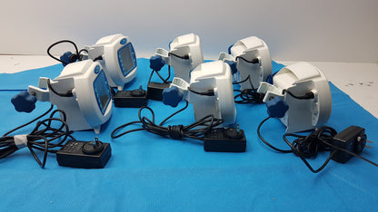 Lot of 6 Covidien Kangaroo Enteral Feeding Infusion Pumps With Power Supplies