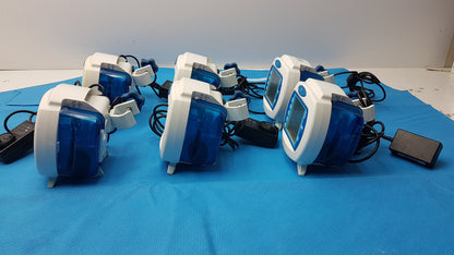 Lot of 6 Covidien Kangaroo Enteral Feeding Infusion Pumps With Power Supplies
