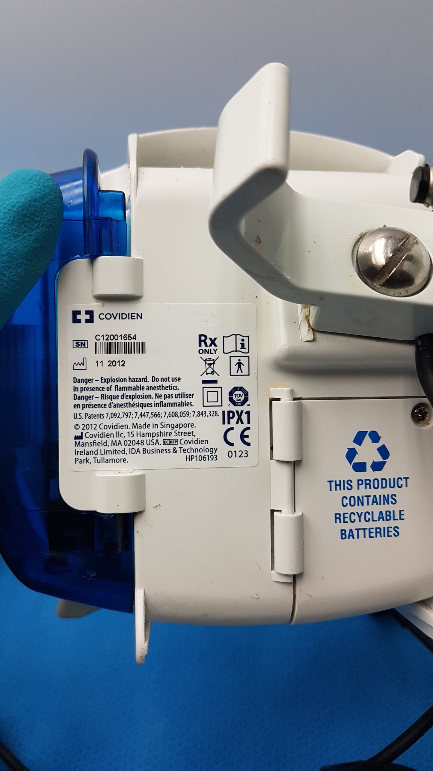 Lot of 6 Covidien Kangaroo Enteral Feeding Infusion Pumps With Power Supplies