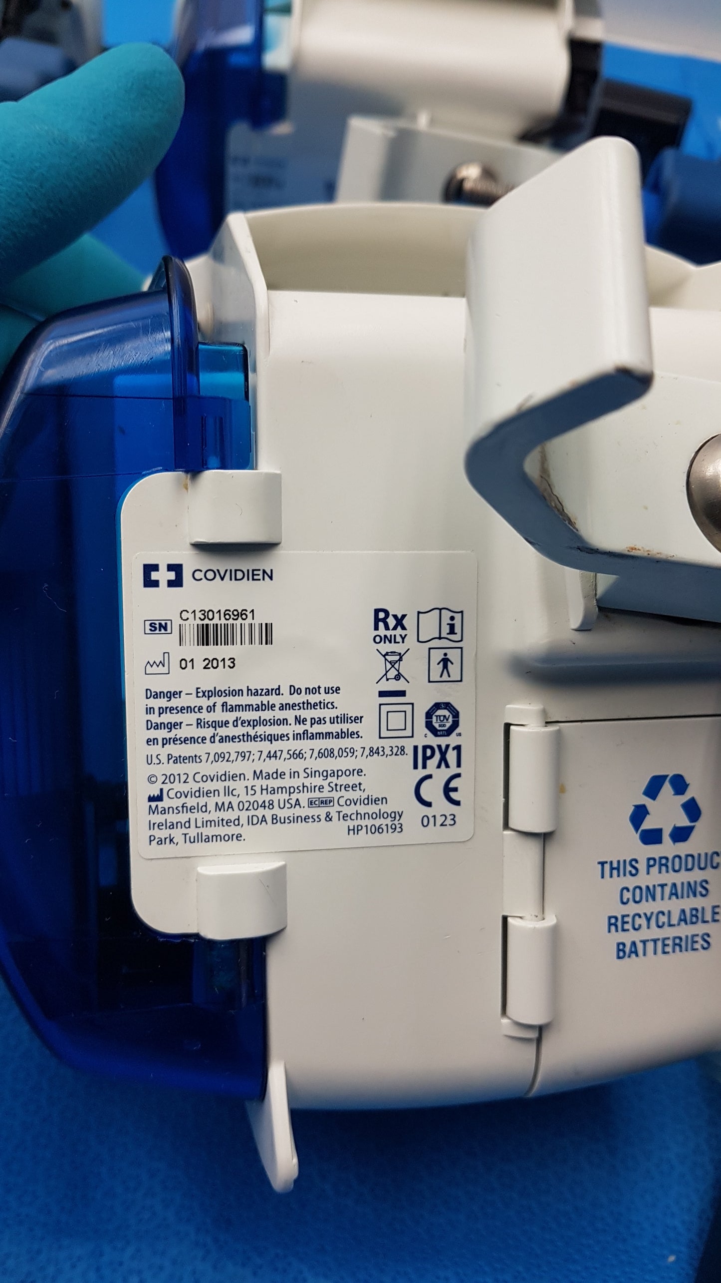 Lot of 6 Covidien Kangaroo Enteral Feeding Infusion Pumps With Power Supplies
