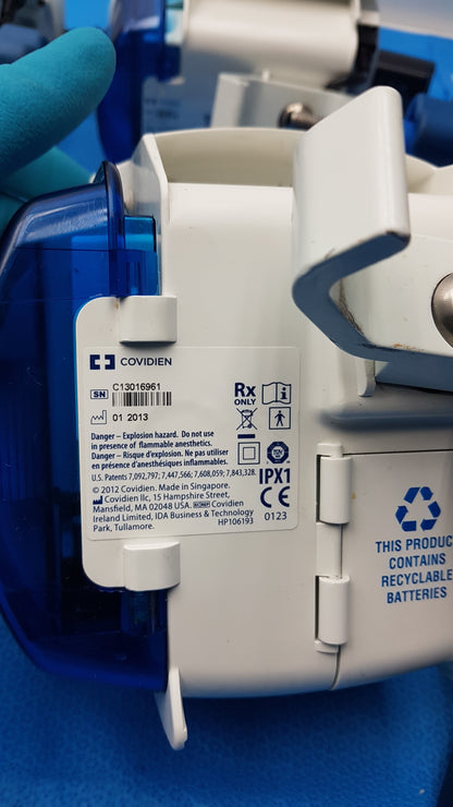 Lot of 6 Covidien Kangaroo Enteral Feeding Infusion Pumps With Power Supplies