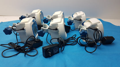Lot of 6 Covidien Kangaroo Enteral Feeding Infusion Pumps With Power Supplies
