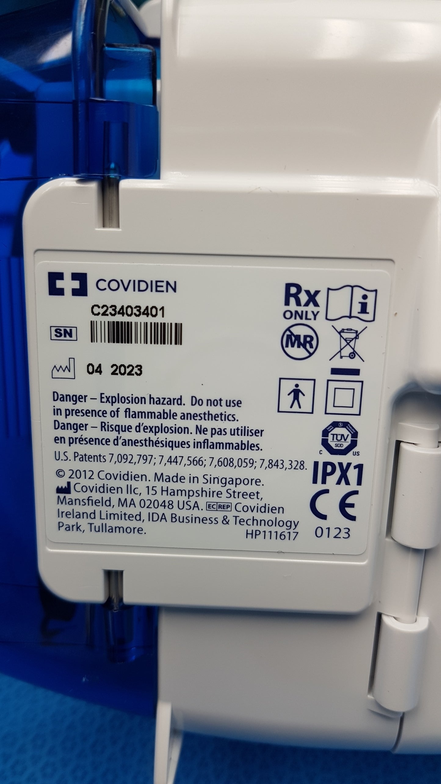 Lot of 6 Covidien Enteral Feeding Pumps With Power Supply