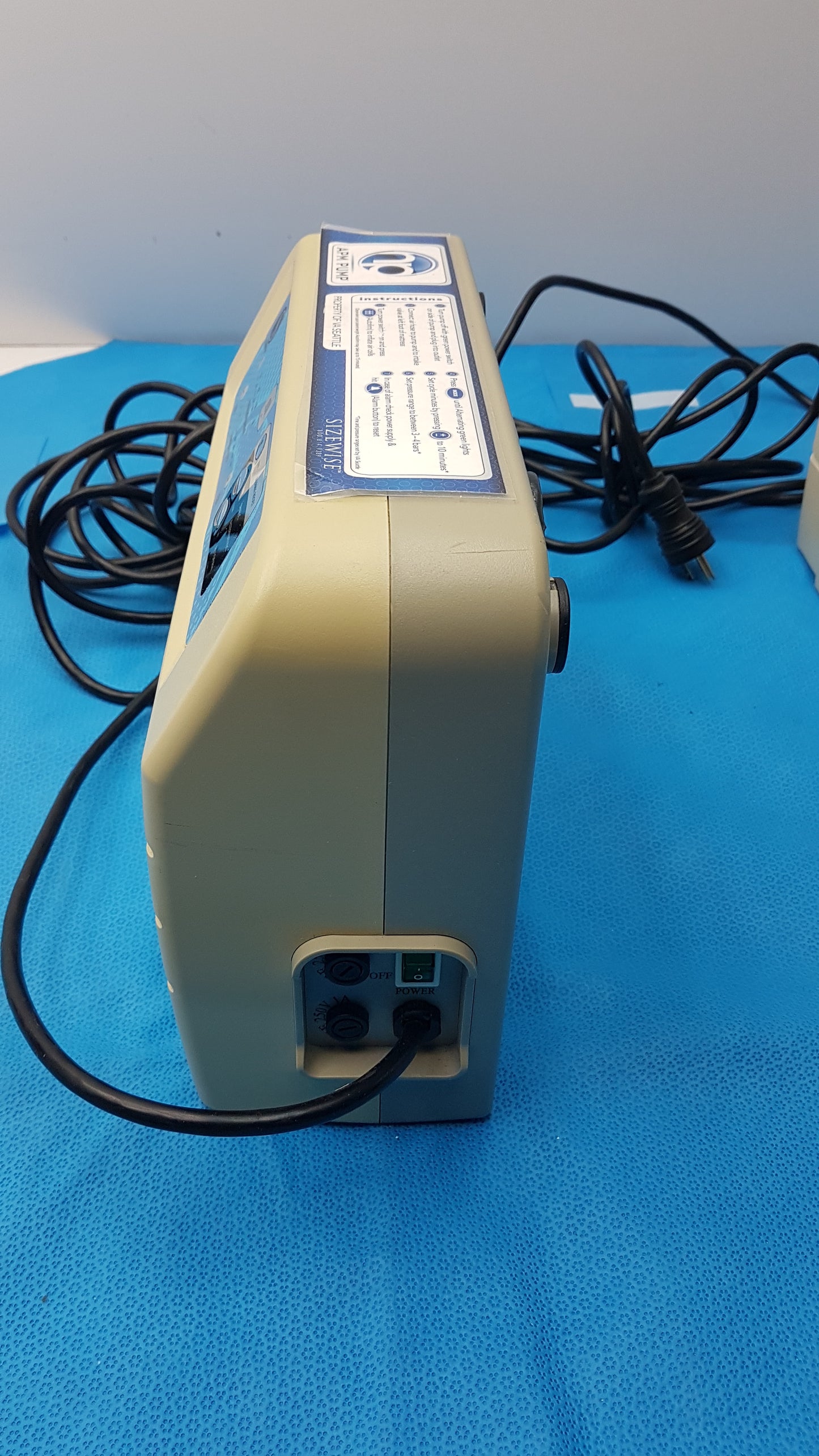 Lot of 2 Sizewise SW-AMP Dynamic Alternating Mattress Pumps