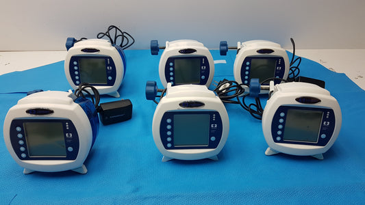 Lot of 6 Covidien Kangaroo Enteral Feeding Pumps With Power Supply