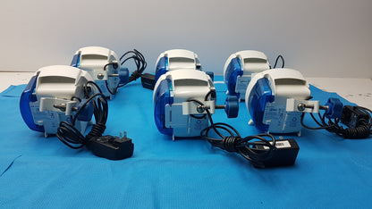 Lot of 6 Covidien Kangaroo Enteral Feeding Pumps With Power Supply