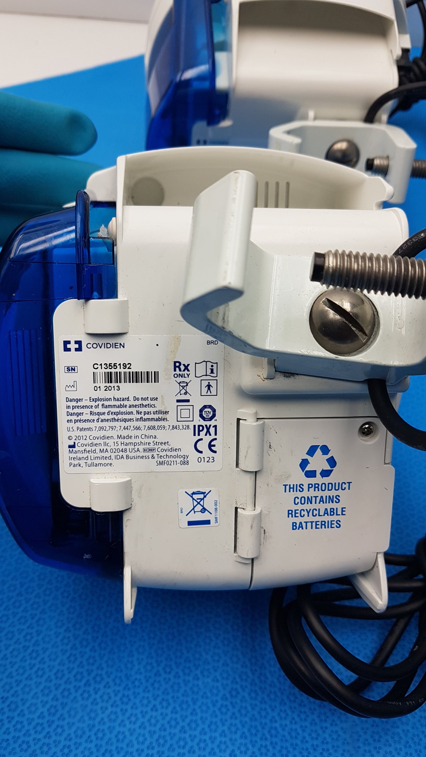 Lot of 6 Covidien Kangaroo Enteral Feeding Pumps With Power Supply