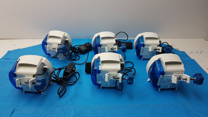 Lot of 6 Covidien Kangaroo Enteral Feeding Pumps With Power Supply