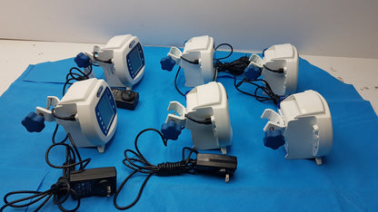 Lot of 6 Covidien Kangaroo Enteral Feeding Pumps With Power Supply