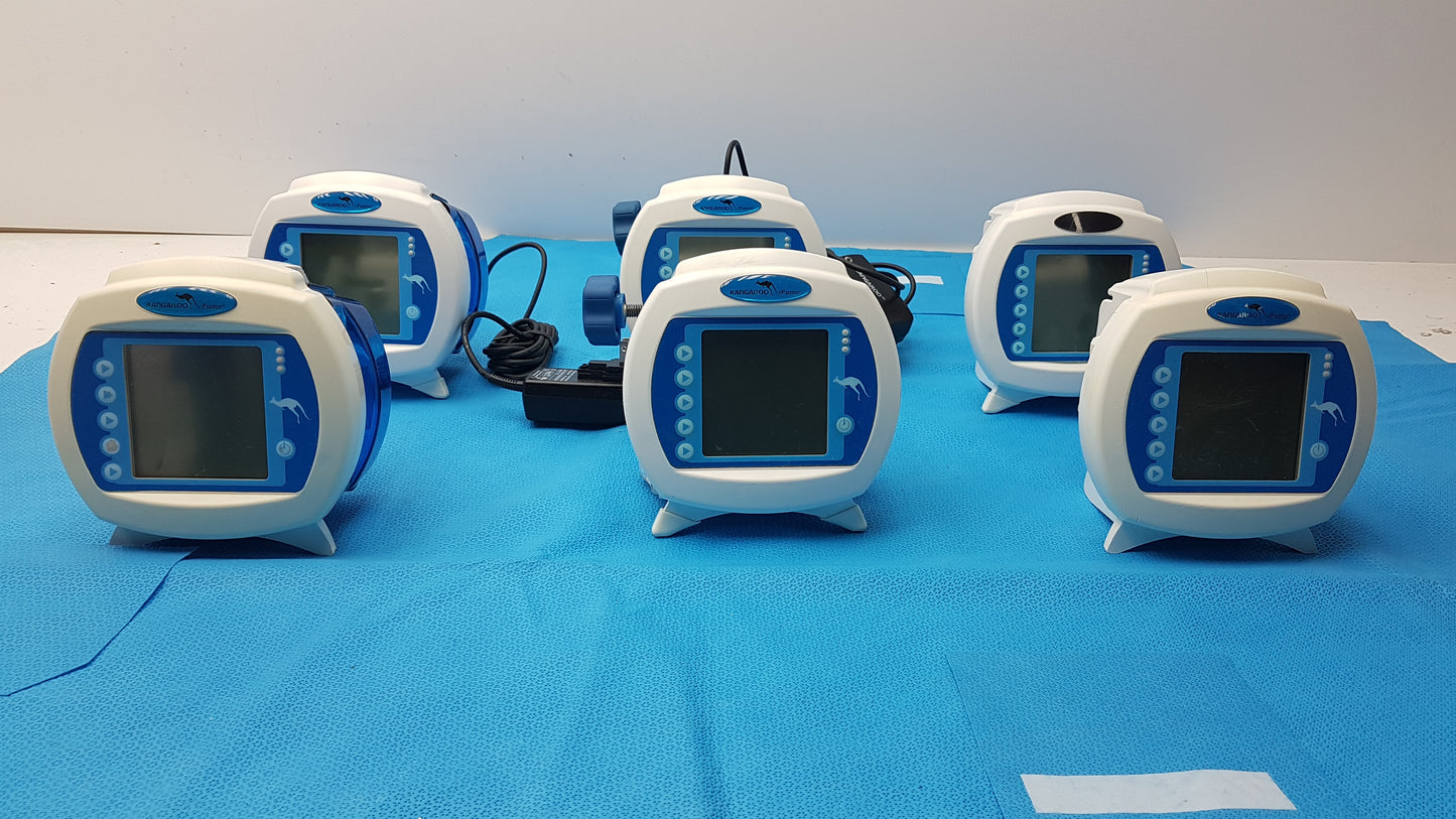Lot of 6 Covidien Kangaroo Enteral Feeding Pumps