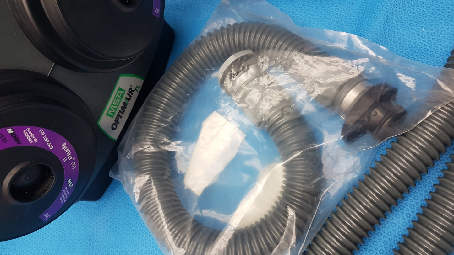Lot of 3 MSA OptimAir TL Powered Air-Purifying Respirator