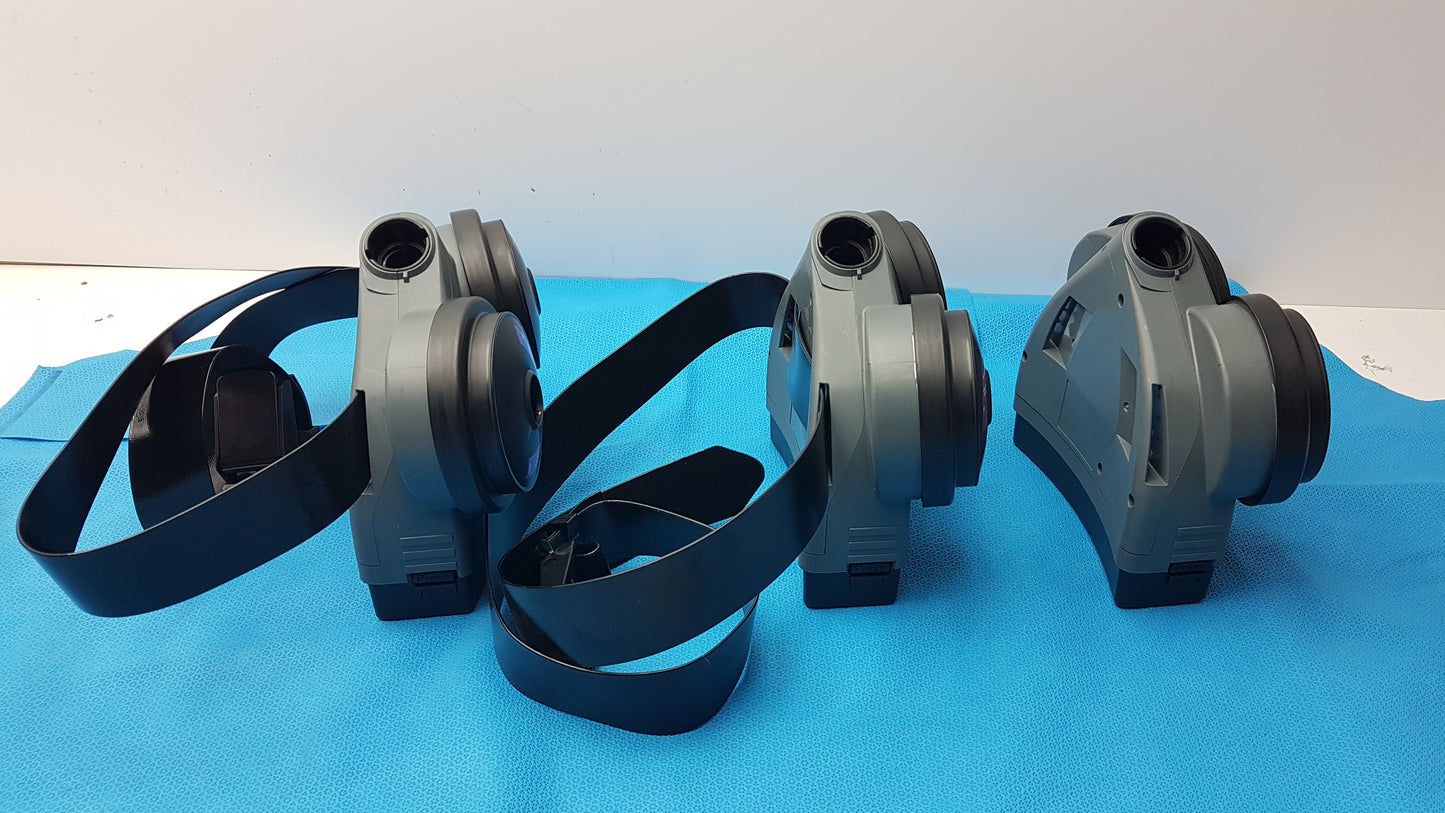 Lot of 3 MSA OptimAir TL Powered Air-Purifying Respirator