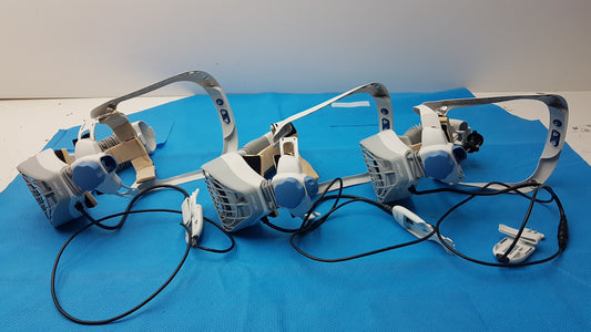 Lot of 3 Stryker 0408-600-000 Flyte Surgical Helmets