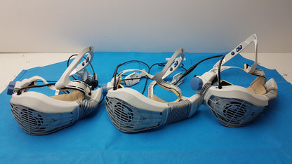 Lot of 3 Stryker 0408-600-000 Flyte Surgical Helmets