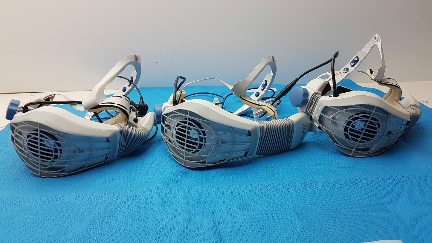 Lot of 3 Stryker 0408-600-000 Flyte Surgical Helmets