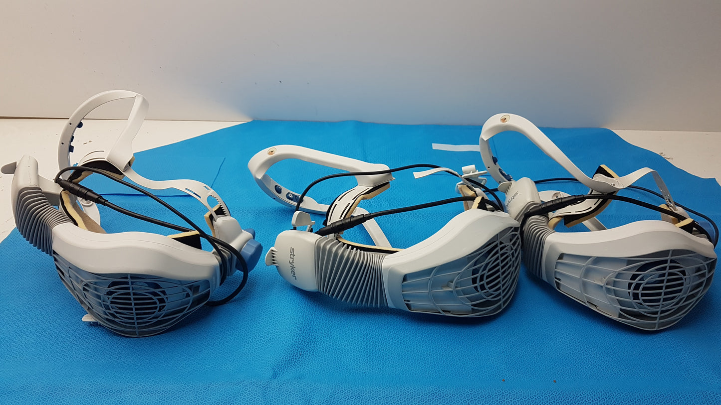 Lot of 3 Stryker Flyte Surgical Helmets