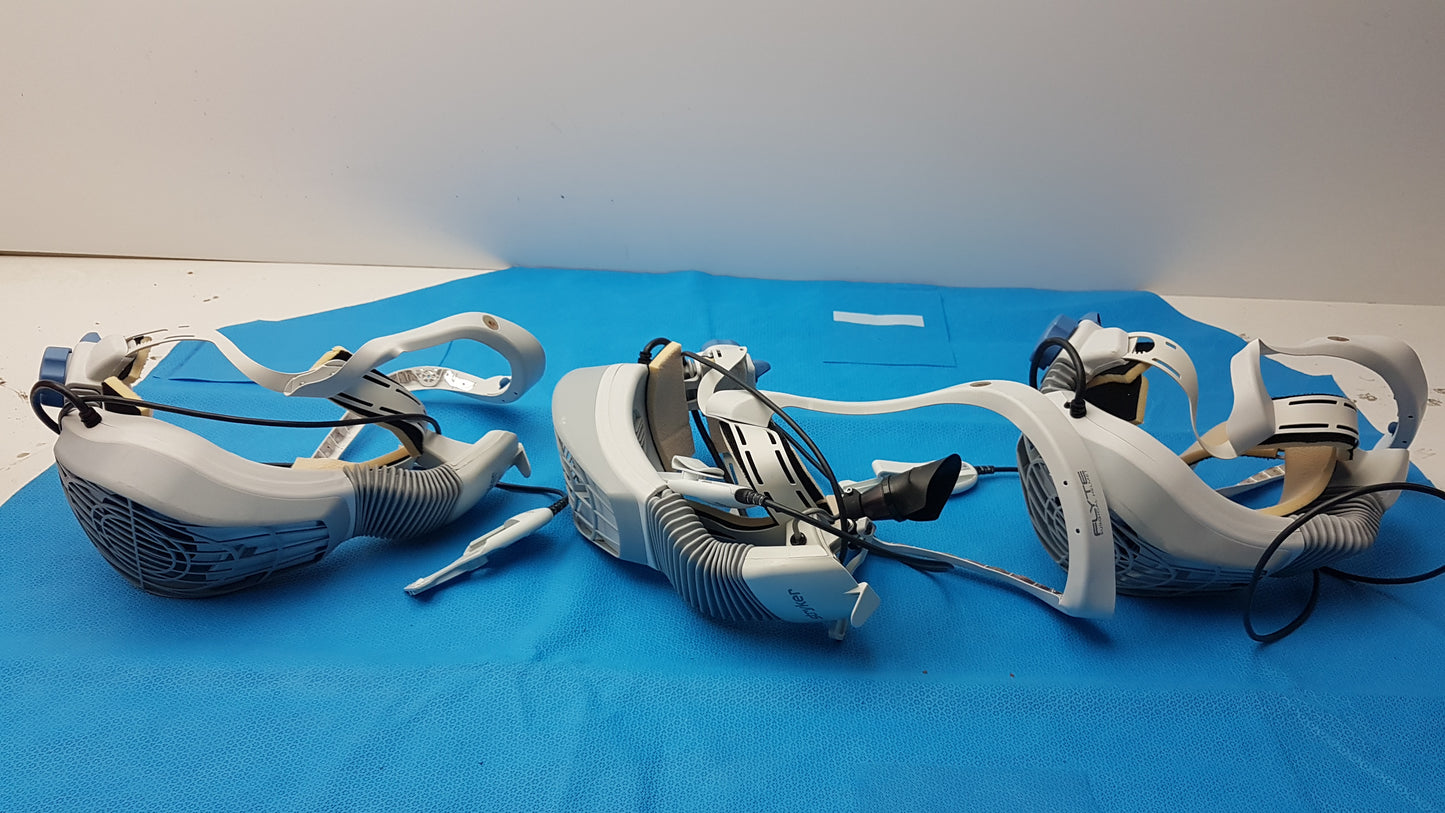 Lot of 3 Stryker Flyte Surgical Helmets