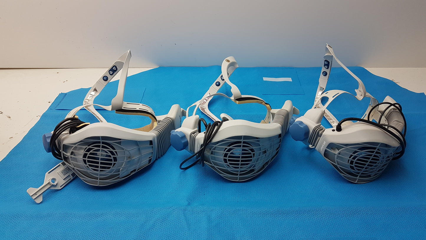 Lot of 3 Stryker Flyte Surgical Helmets