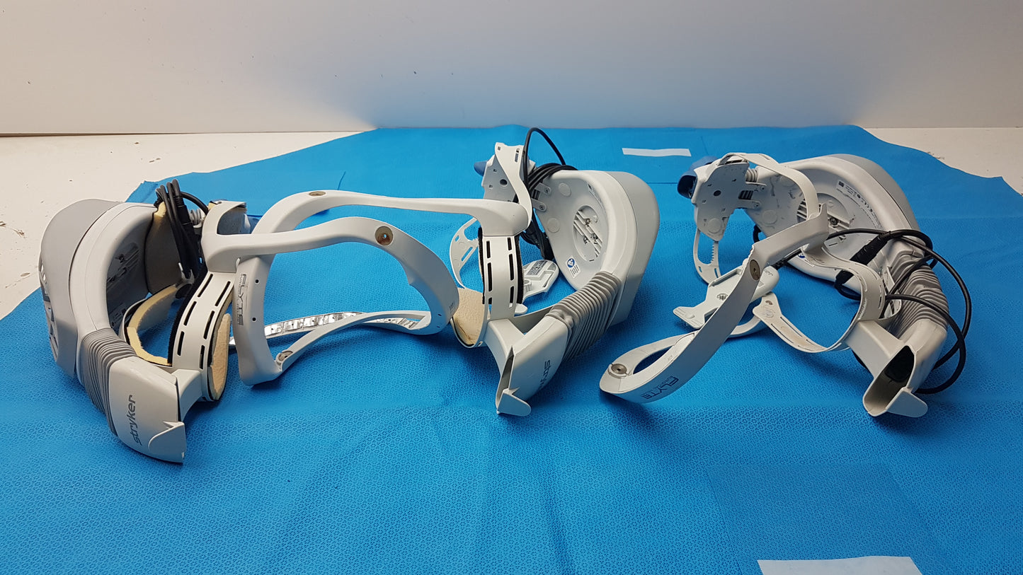 Lot of 3 Stryker Flyte Surgical Helmets