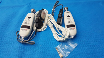 Lot of 2 Exergen TAT-5000S-RS232-CORO Temporal Scanner Thermometer