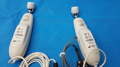 Lot of 2 Exergen TAT-5000S-RS232-CORO Temporal Scanner Thermometer