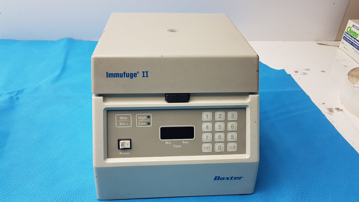 Hettich Haematokrit 200 & Baxter Immufuge II Benchtop Laboratory Centrifuge