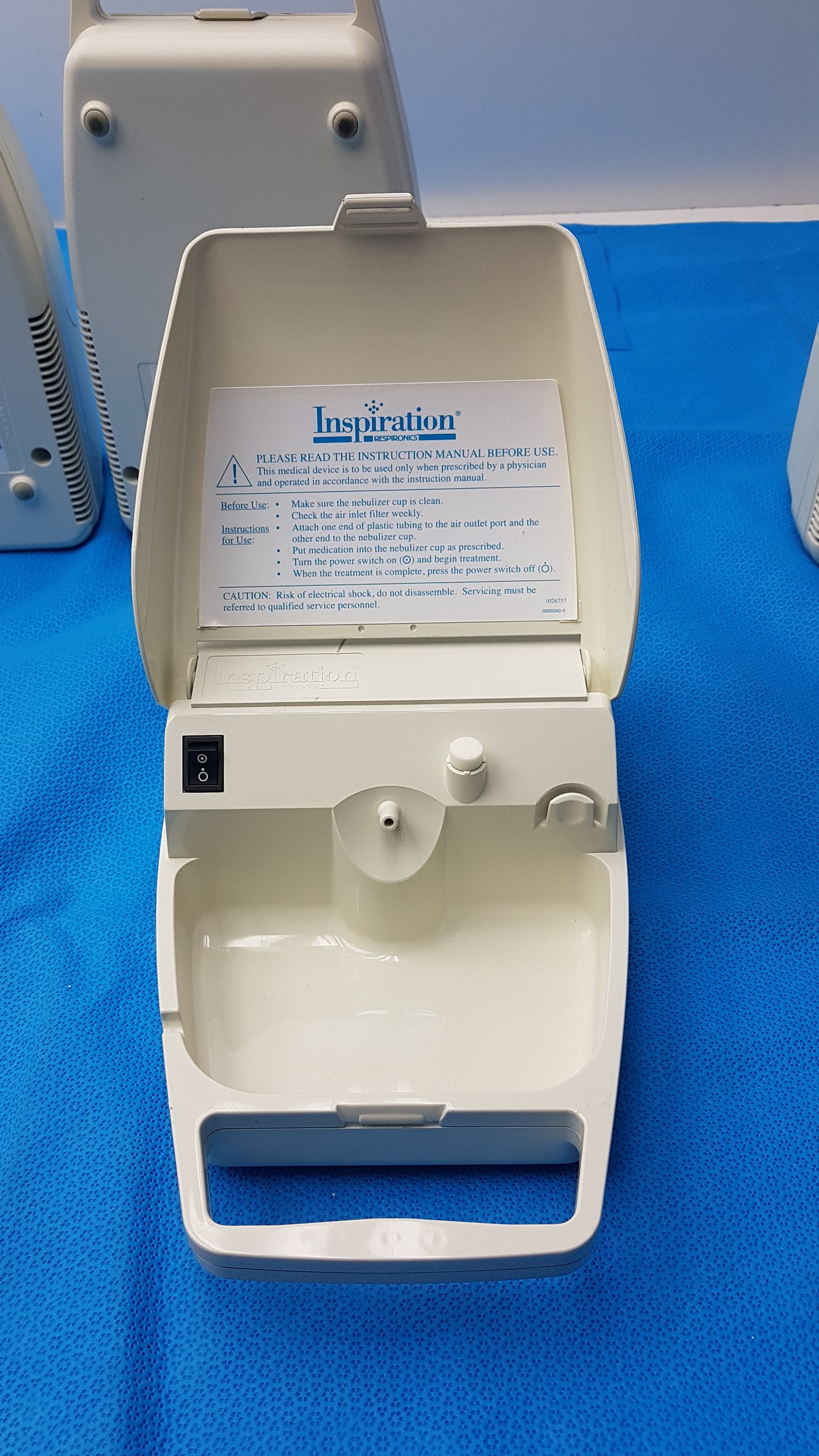 Lot of 5 Inspiration Respironics 626 Compressor Nebulizer