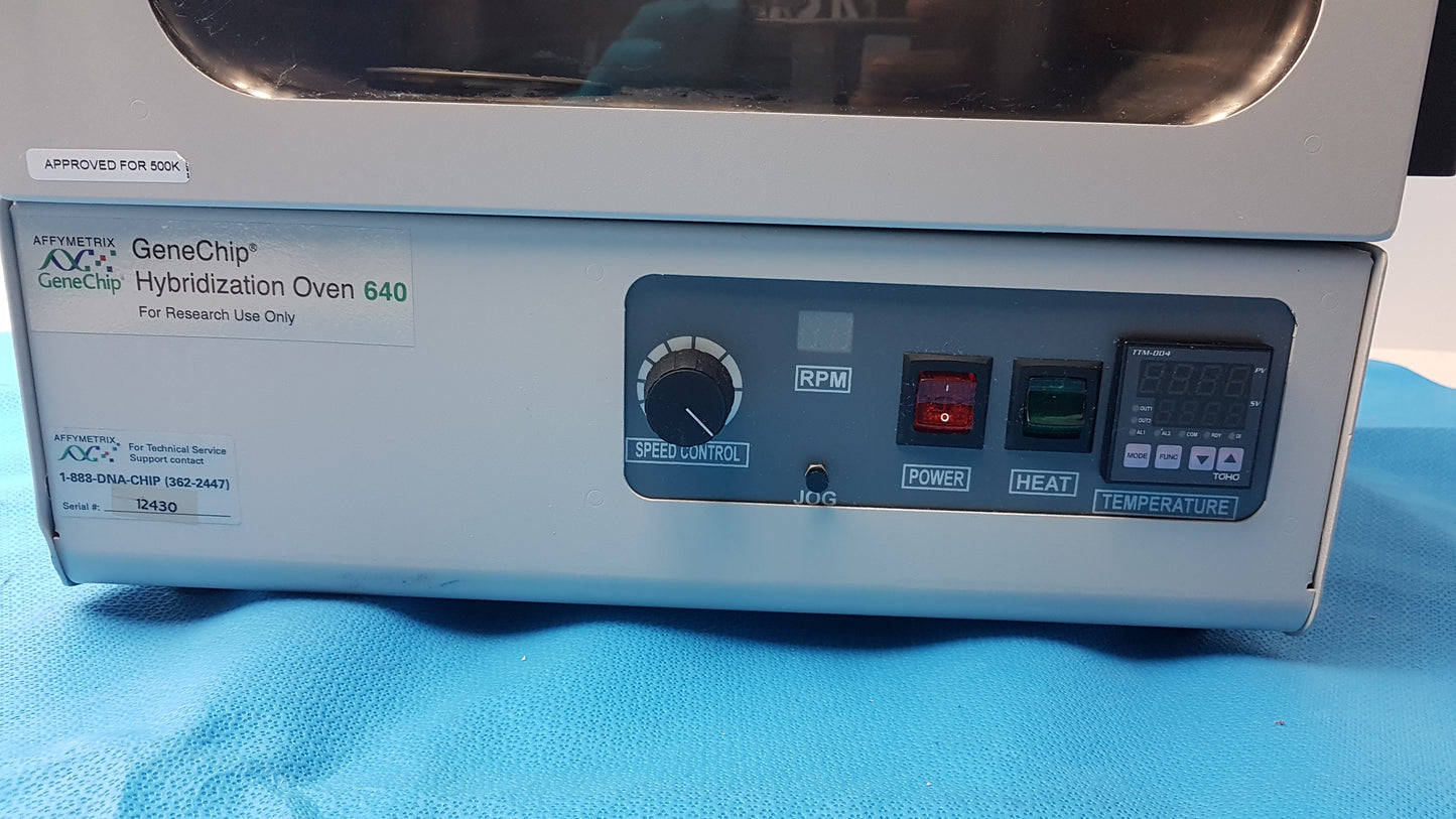 Stovall Affymetrix GeneChip Hybridization Oven 640 P/N 800138