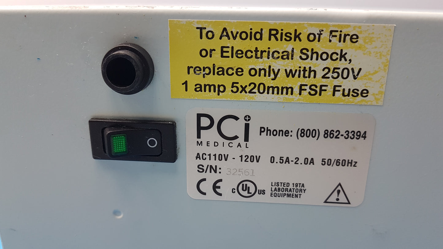 PCI Medical GUS Cabinet Disinfection Station Blower Control Unit Power Module 120V
