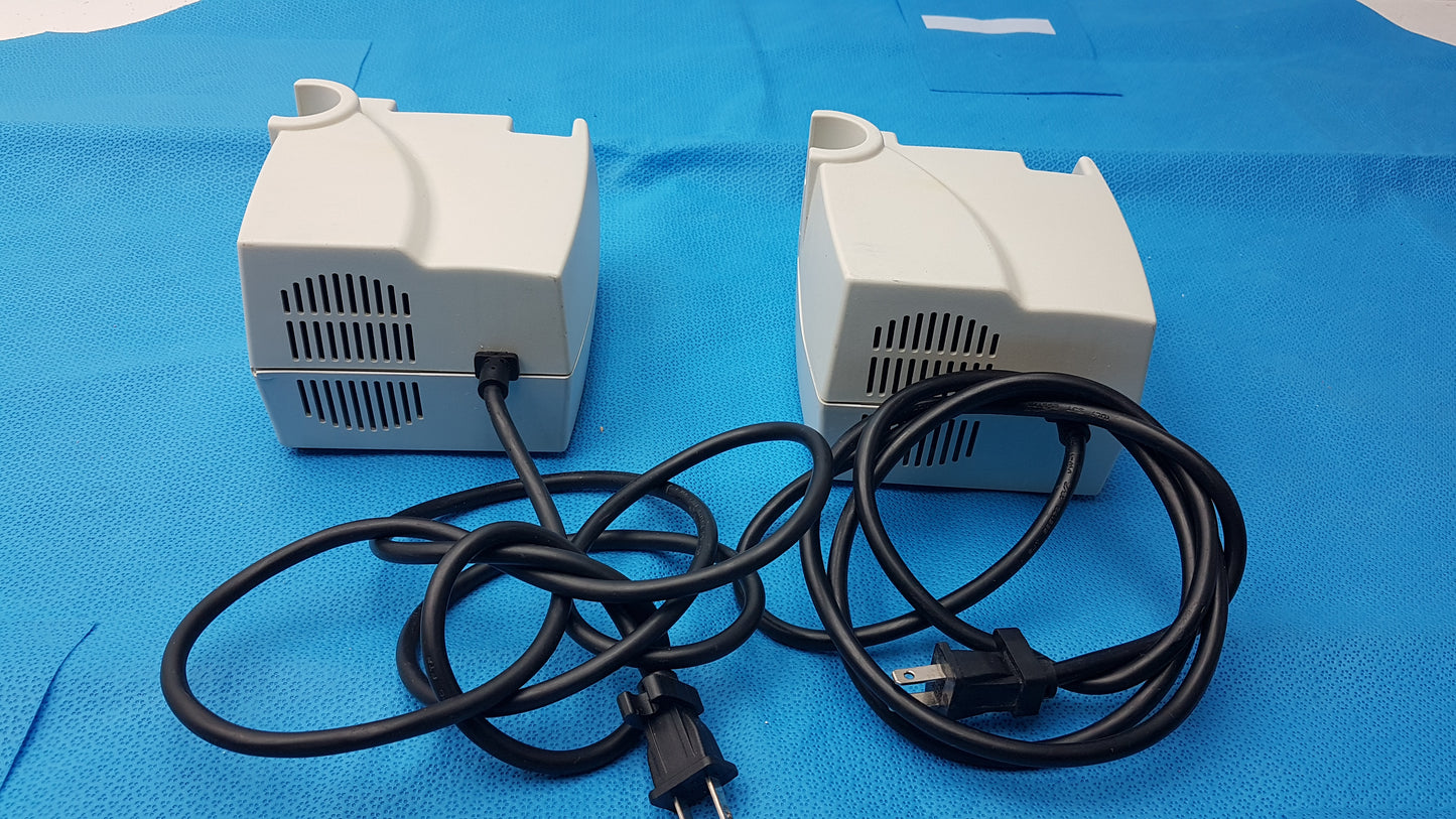 Lot of 2 Pacific Pulmonary Services Medical Air Compressor Nebulizer Units