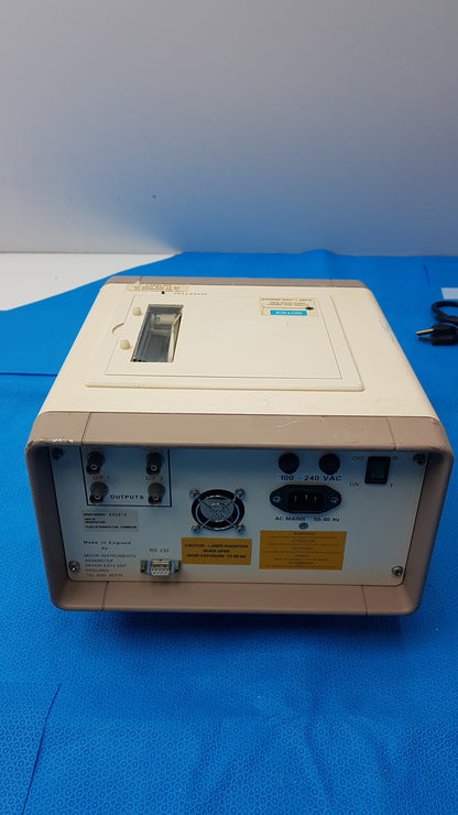 Moor Instruments MBF3D Laser Blood Flow Monitor With Chiu Mercury-100W Power Supply