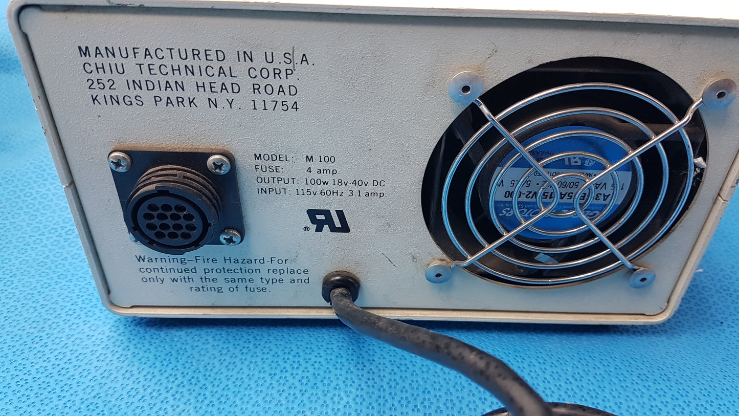 Moor Instruments MBF3D Laser Blood Flow Monitor With Chiu Mercury-100W Power Supply