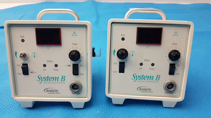 Lot of 2 Sybron Endo Analytic System B Dental Heat Source Obturation Units