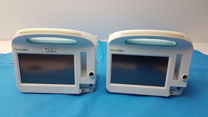 Lot of 2 Welch Allyn 6500 Series Vital Signs Monitor