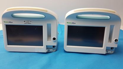 Lot of 2 Welch Allyn 6500 Series Vital Signs Monitor