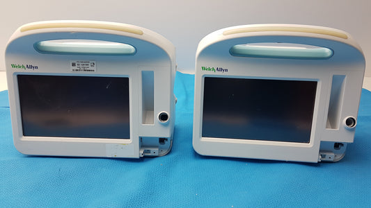 Lot of 2 Welch Allyn 6500 Series Vital Signs Monitor