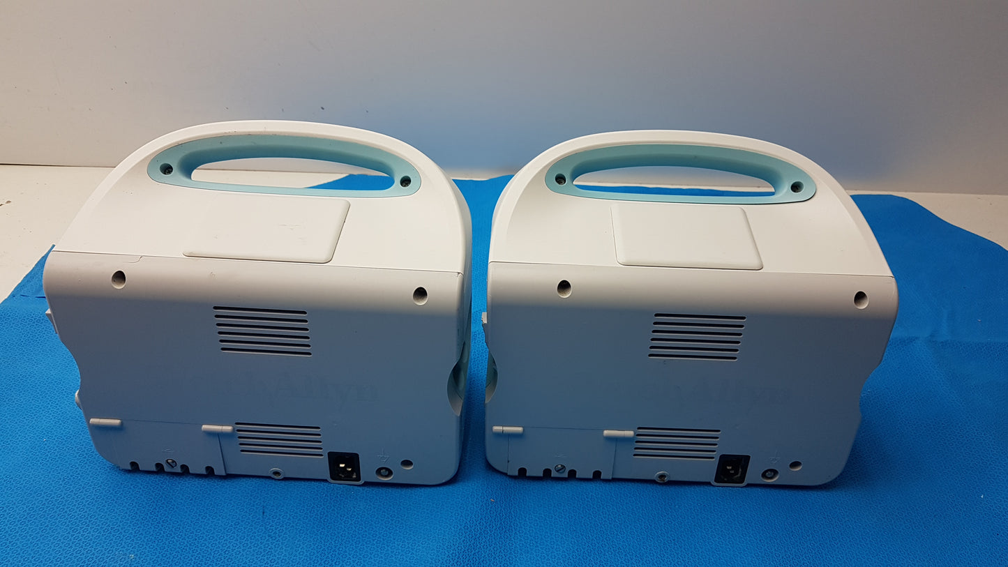 Lot of 2 Welch Allyn 6500 Series Vital Signs Monitor