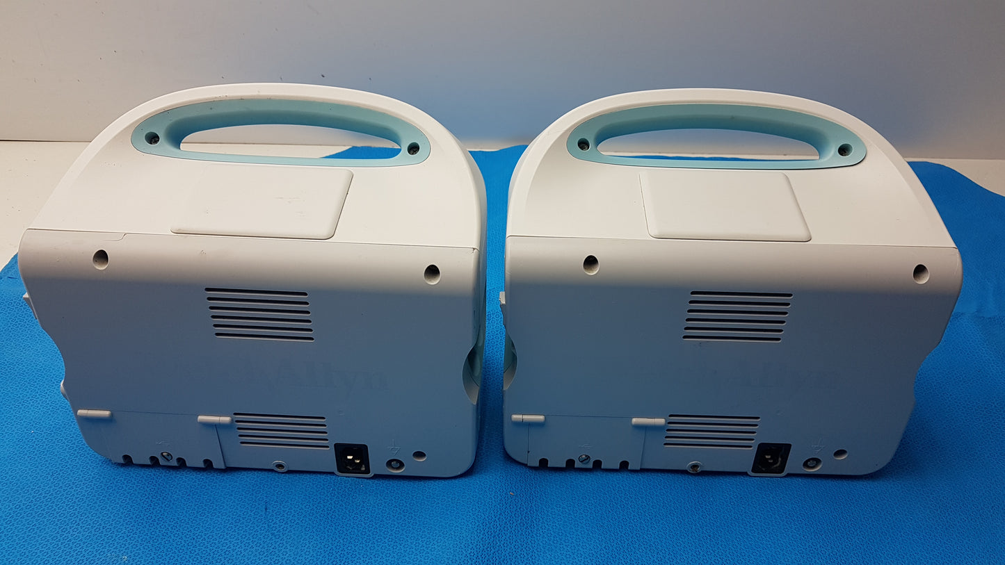Lot of 2 Welch Allyn 6500 Series Vital Signs Monitor