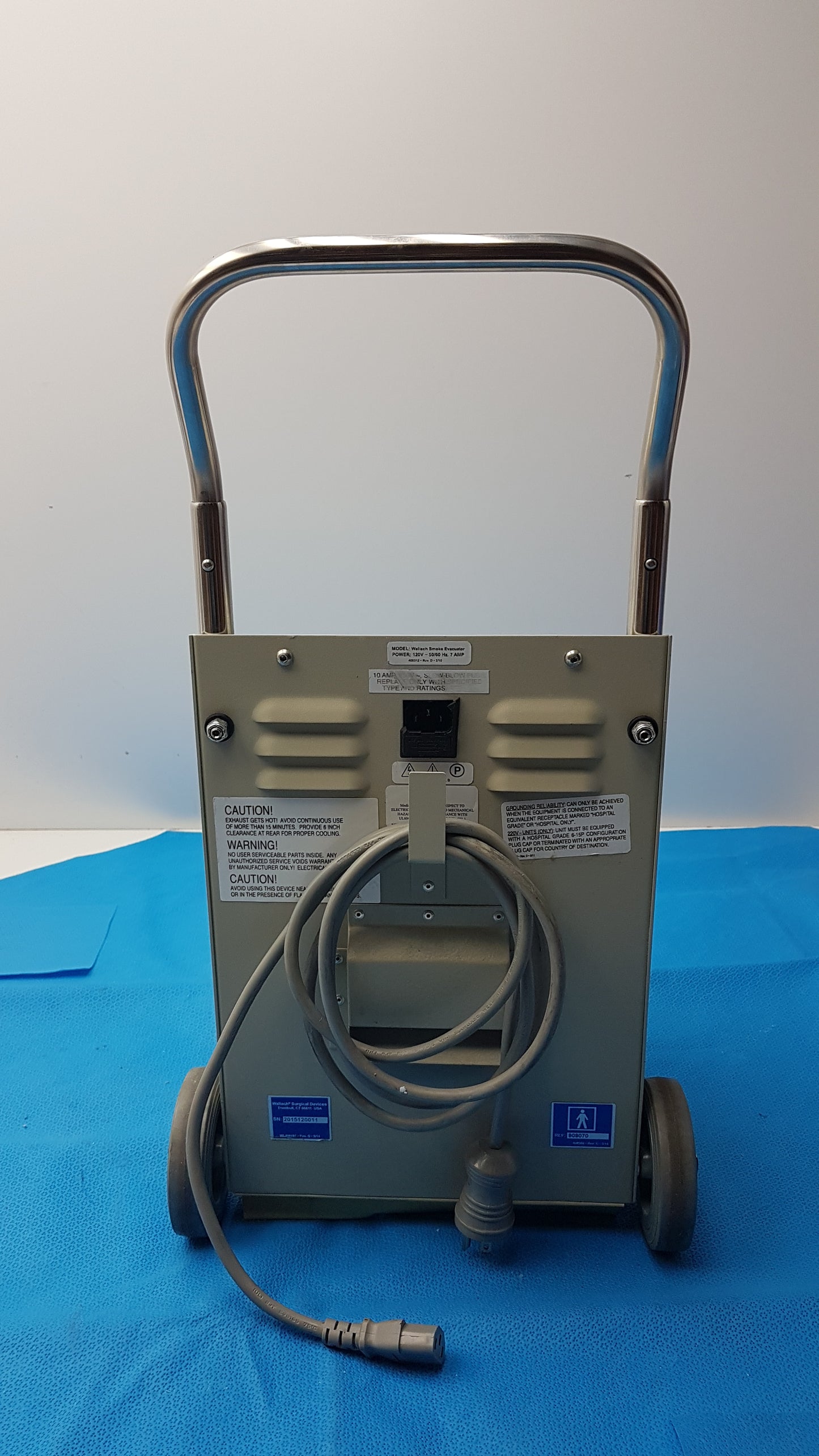 Wallach Biovac Quantum Series Smoke Evacuator Ref 909070