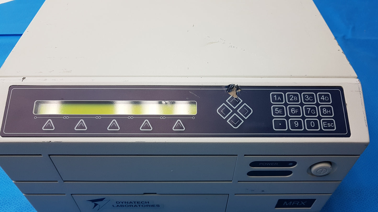 Dynatech Laboratories MRX Microplate Reader S/N 1CXA0957