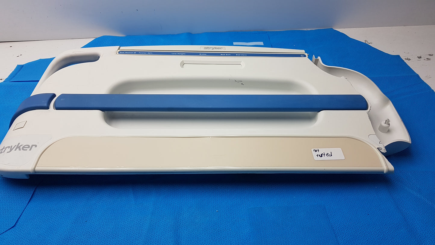 Stryker S3 Med-Surg Bed Footboard Control Panel Assembly